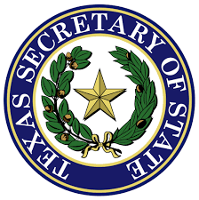 Official seal of the Texas Secretary of State