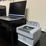Laptop and fingerprinting machine fingerprinting iPride Notary, Fingerprinting & Apostilles Las Vegas NV