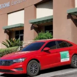 Red car mobile notary Las Vegas Nevada